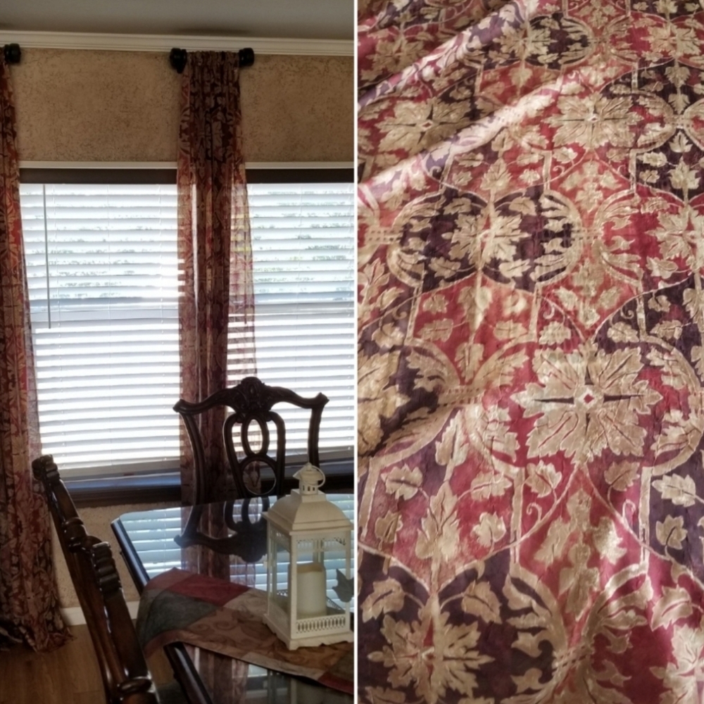 Sheer curtains
